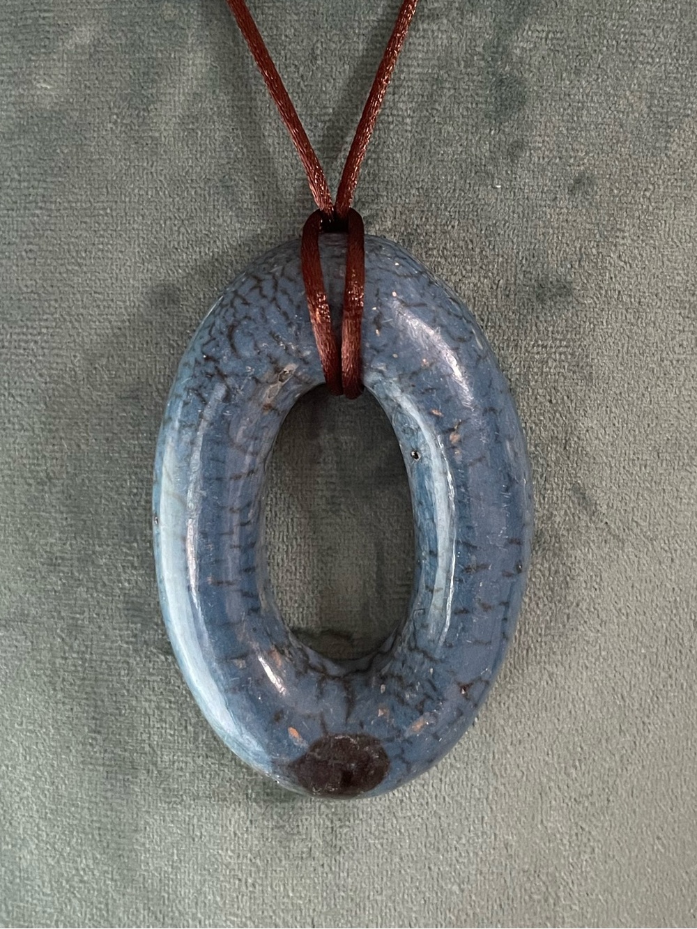 Clay pottery necklaces and earrings